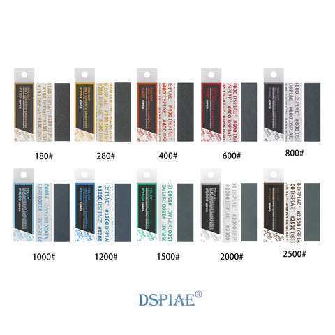 DSPIAE MSP 180-2500 Grit Die-Cutting Adhesive Sandpaper