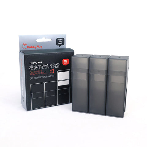 Sandpaper Organizer Box