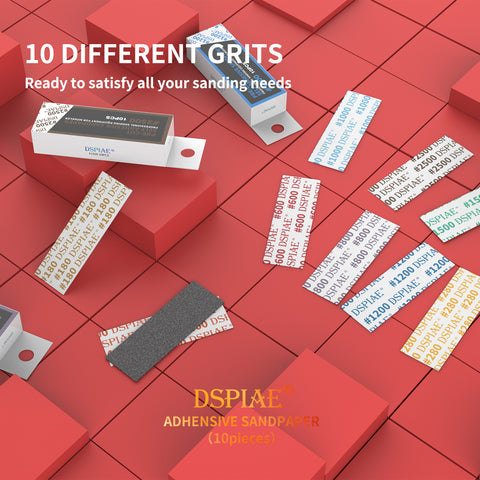 DSPIAE MSP 180-2500 Grit Die-Cutting Adhesive Sandpaper